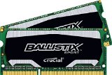Crucial Ballistix Sport 16GB Kit 8GBx2 DDR3 1600 PC3-12800 204-pin SODIMM Memory BLS2K8G3N169ES4  BLS2K8G3N169ES4