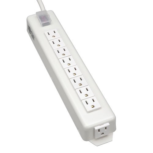 Tripp Lite 9 Outlet Home & Office Power Strip, 15ft Cord with 5-15P Plug (TLM915NC)