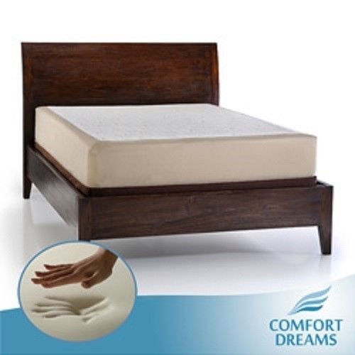 Comfort Dreams Select-A-Firmness 11-inch Queen-size Memory Foam Bed Mattress Soft Medium Firm