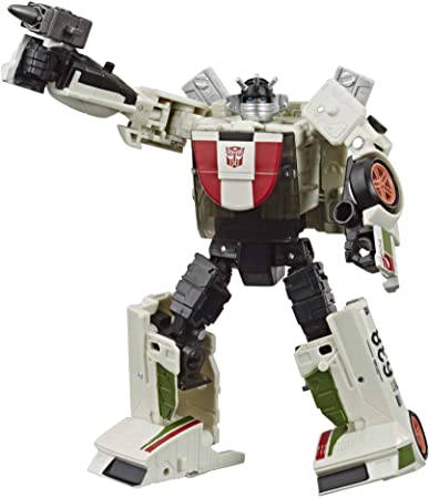 Transformers Toys Generations War for Cybertron: Earthrise Deluxe Wfc-E6 Wheeljack Action Figure - Kids Ages 8 & Up, 5