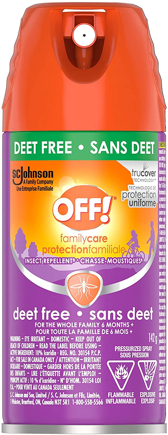 Off! Familycare Aerosol Insect Repellent - Deet Free, 142g