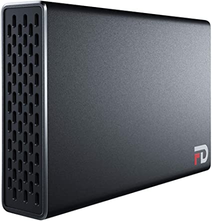 FD Duo 2TB SSD Portable 2 Bay RAID - USB 3.2 Gen 2 Type-C - 10Gbps - RAID0/RAID1/JBOD - Aluminum - Compatible with Mac/PC/PS4/Xbox (DMR2000S) by Fantom Drives