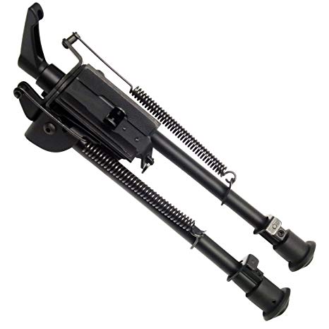 9-13 inch foldable notched legs Solid base bipod Pivoting with Pod-Lock for swivel Harris style Bipod
