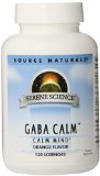 Source Naturals GABA Calm Orange 120 Tablets