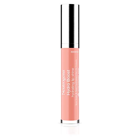 Neutrogena Hydro Boost Hydrating Lip Shine, 23 Ballet Pink Color, 0.10 oz