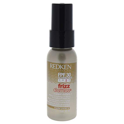 Redken Frizz Dismiss FPF 30 Instant Deflate Leave-In-smoothing Oil Serum, 1 Ounce