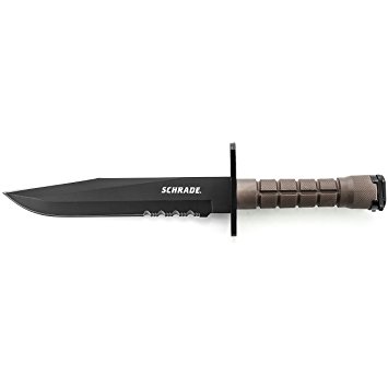 Schrade Extreme Survival Fixed Serrated Knife W/Tools 206051