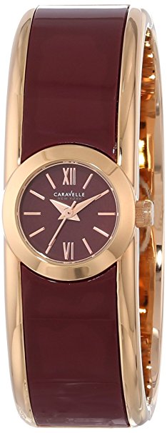 Caravelle New York Women's 44L148 Analog Display Japanese Quartz Two Tone Watch