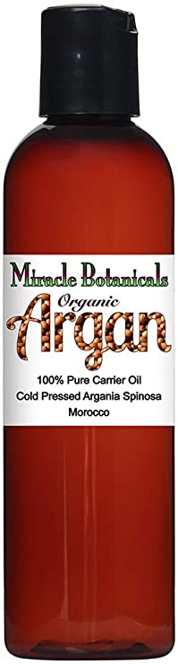 Miracle Botanicals Virgin Organic Argan Oil - 100% Pure Argania Spinosa - Therapeutic Grade - Morocco 4oz.