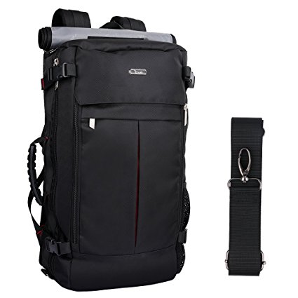 OXA Travel Backpack, Multipurpose Backpack, Laptop Backpack Hiking Camping Backpack Outdoor Backpack, Fits 17.3-Inch Laptop
