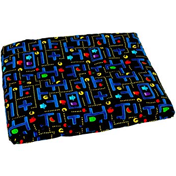 Weighted Blanket for kids & adult | Many styles & sizes | Made from designer fabrics | Style - Arcade | 10 lbs - 53" x 41" | Cotton &  Minky