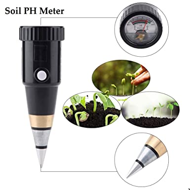 Soil pH Meter,Digtal Dial Soil Hygrometer,Plants Vegetables Care Moisture Sensor PH Monitor ,for Vineyards, Orchards, Field Production, Care Growers, Lawn Care, Gardens