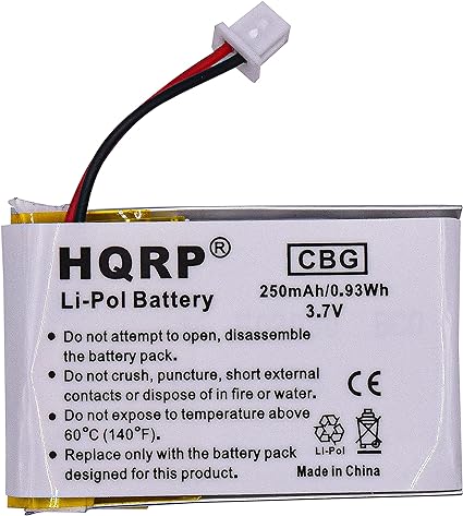 HQRP Battery Compatible with Plantronics Savi W710 W720 Headset