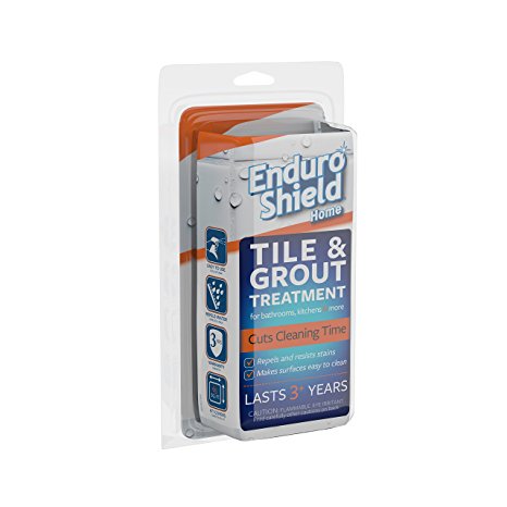 EnduroShield Home Tile Treatment 4.2 oz. Kit for Tile / Grout & More - One Application Makes Surfaces Easy to Clean for 3 Years