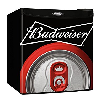 Danby Budweiser Beer Compact Refrigerator Dorm Home Beverage Cooler Mini Fridge