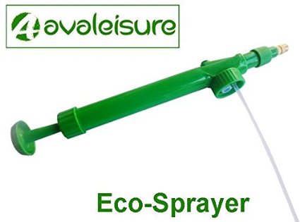 Pressure Sprayer - The Multi-Purpose Eco-Sprayer by AVALEISURE - Fits onto empty Soda/Soft-Drink Bottles - Powerful & Reliable Hand Pump Mister/Sprayer For ALL Your Indoor & Garden Spraying Jobs