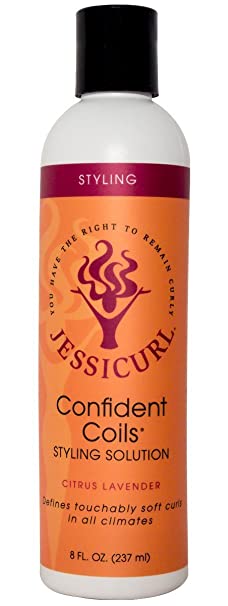 Jessicurl Confident Coils Solution, Citrus Lavender, 8 Fluid Ounce