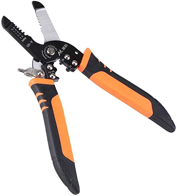 Wire Stripper Portable Multi-Functional Plier Electrician Cable Wire Stripper Stripping Crimping Clamping Cutting Hand Tool Crimpers & Pliers