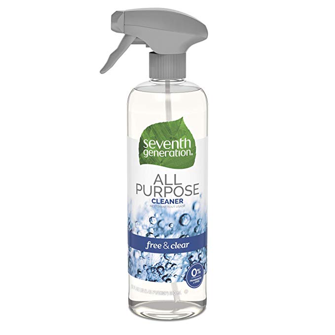Seventh Generation All Purpose Cleaner, Free & Clear, 23 Fluid Ounce