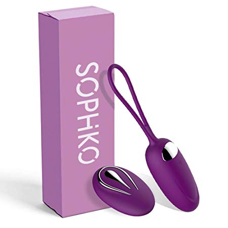 SOPHKO Mini Vibrator for Vagina and Anal Stimulation ,Premium Silicone Rechargeable Vibrator with 12 Adjustable Vibration Patterns - Adult Sex Toys for Women and Couple