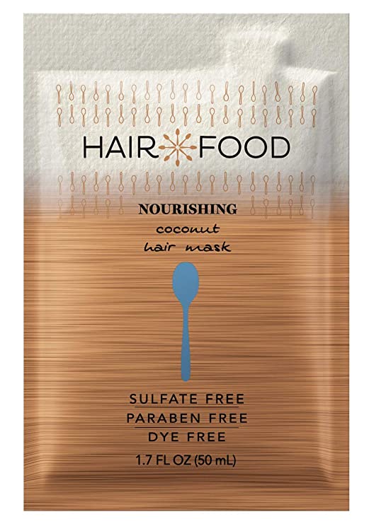 Hair Food Nourishing Coconut Hair Mask 1.7 Ounce (10 Pieces) (50ml)