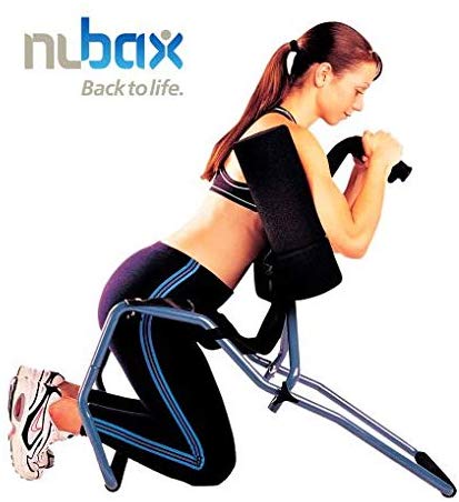 Nubax Trio Back Stretching Machine Spinal Traction Decompression for Back Pain and Back Aches Realign Posture and Maintain Back Health