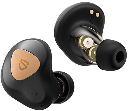 SoundPEATS Truengine 3 SE Wireless Earbuds with Dual Dynamic Drivers, 30 Hours Playtime, Touch Control, Bluetooth Headphones with Dual Mic, Stereo Sound in-Ear Earphones, Compact Charging Case(USB-C)