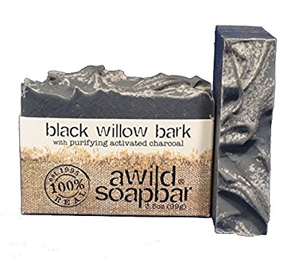 A Wild Soap Bar Black Willow Bark Natural Soap for Acne