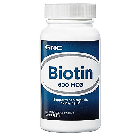 GNC Biotin 600 mcg 120 Caplets