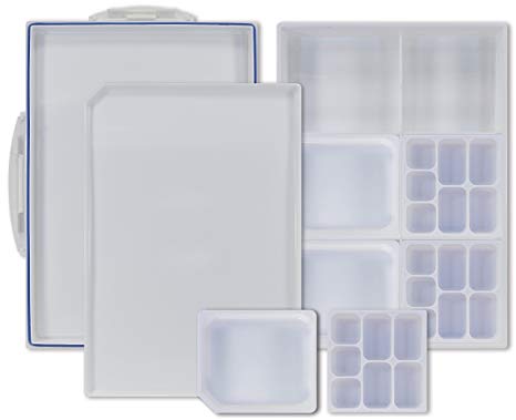 Pro Art Air 33 Well Tight Palette with Trays, 9 by 13-Inch