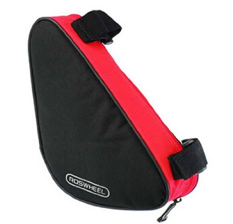 BicycleStore Waterproof Triangle Bike Bicycle Frame Front Tube Pouch Bag Outdoor Sports 1.5L