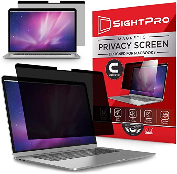 SightPro Magnetic Privacy Screen for MacBook Air 13 Inch (2010-2017) | Laptop Privacy Filter and Anti-Glare Protector