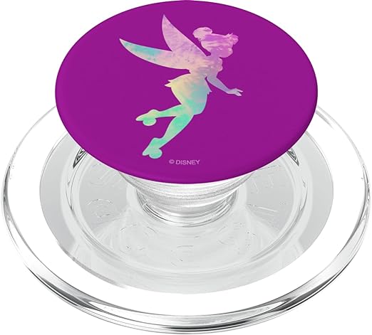 Disney Peter Pan Tinker Bell Purple Tie Dye 90s PopSockets MagSafe PopGrip for iPhone