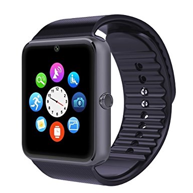 Padgene Smart Watch with SIM Slot NFC Blutooth Phone Mate Pedometer for Android and IOS