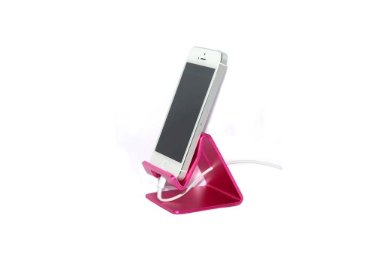 Ctronicsreg Portable Durable Aluminum Cell Phone Holder Multifunctional Metal Stand Amount for Apple iPhone 6 Plus 5S 5C 5 4S 4 3 3GS iPod touch Blackberry Samsung Galaxy Note 3 4 80 101 S5 S4 S3 Google Nexus 456 7 9 10 HTC One M8Lenovo Magenta