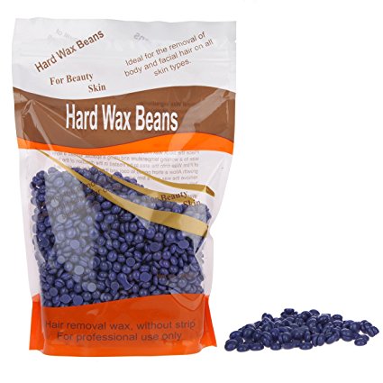 Vitang Hard Wax Beans for Face, Underarms, Brazilian, Bikini Hair Remover 300g/ 10.6 oz (Lavender)