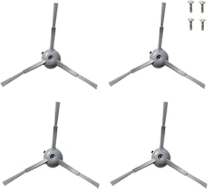 eufy eufy4-Pack Replacement Side Brushes and Screw L60/L50 Series Robot Vacuums