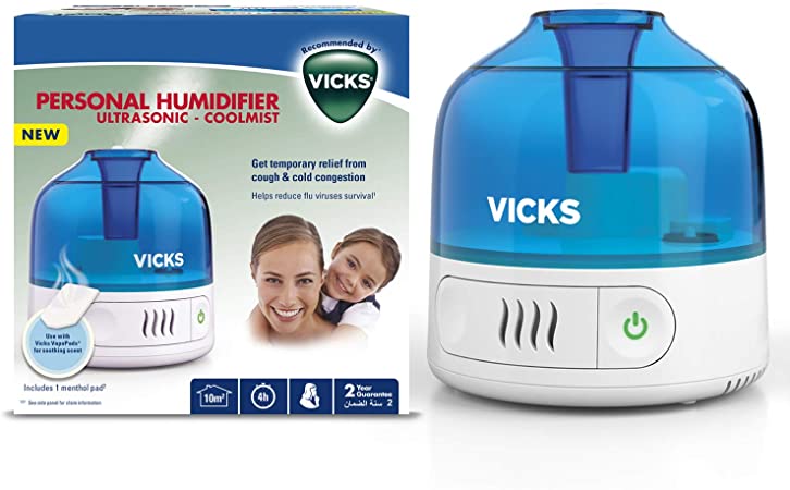 Vicks Personal CoolMist Ultrasonic Humidifier VUL505E4