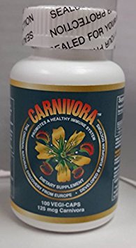 Carnivora 100 Vegi-caps 1 Bottle Promotes Healthy Immune system