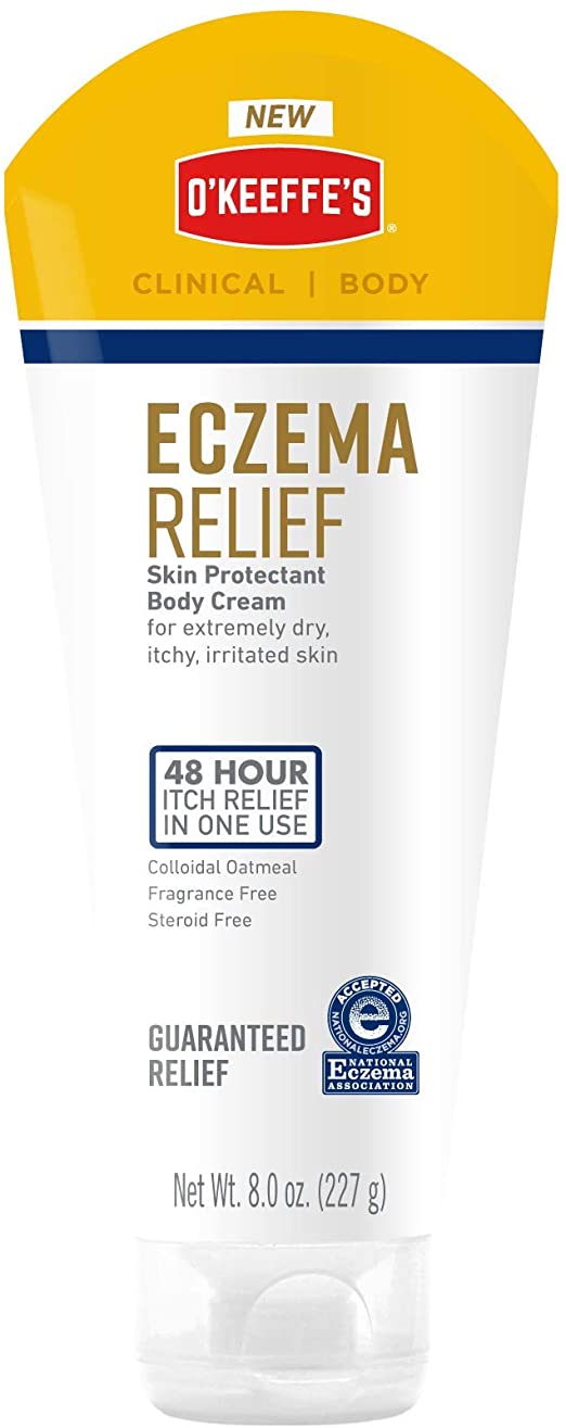 O'Keeffe's Eczema Relief Skin Protectant Body Cream, 8 oz