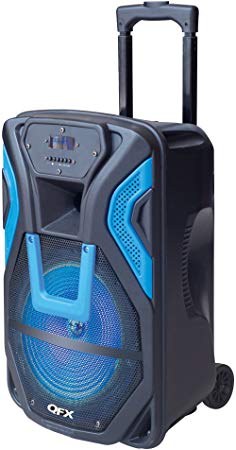 QFX PBX-61158/BL Portable Battery Powered Speaker