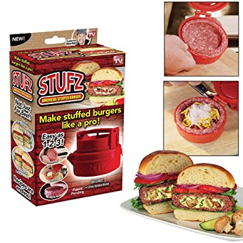 Stufz Stuffed Burgers Sealed Patty Maker