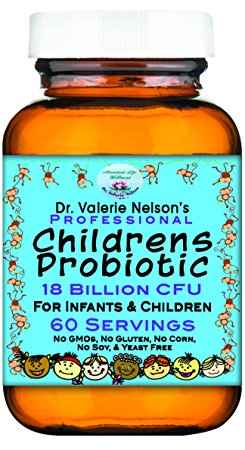 Professional Infant, Childrens & Kids Probiotic ~ 18 Billion CFU - 60 Servings For Immune and Digestion