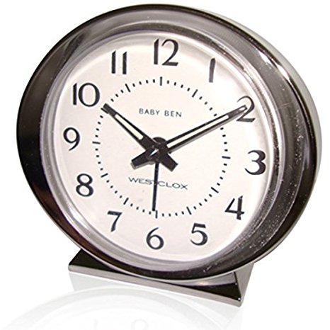 Westclox 11611 Authentic 1964 Baby Ben Classic Keywound Alarm Clock