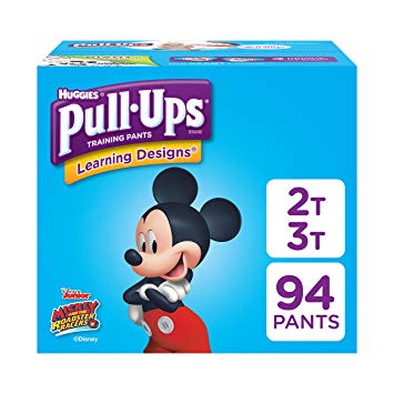 Pull-Ups Learning Designs Potty Training Pants for Boys, 2T-3T (18-34 lb.), 94 Ct. (Packaging May Vary)