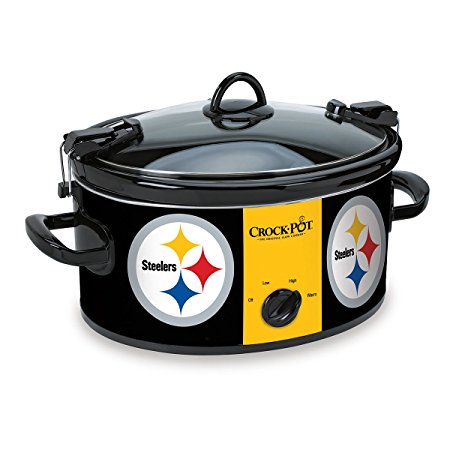 Crock-Pot Pittsburgh Steelers NFL Cook & Carry Slow Cooker