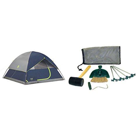 Sundome 6 Person Tent (Green and Navy color options)