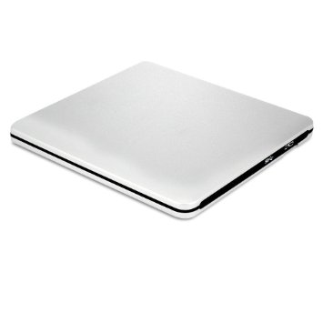 Bengoo External CD DVD Drive Ultra Slim USB 3.0 Aluminum CD/DVD-RW Writer Burner for Apple Macbook Pro Air iMAC and other non-apple laptops/desktops