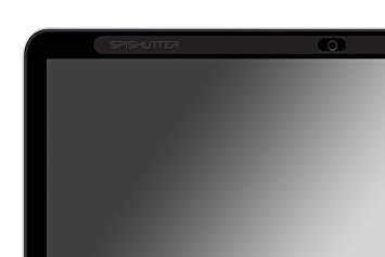 SpiShutter Slim (New) - Magnetic Webcam Shield for Macbook Laptops (Black)