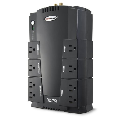 CyberPower CP685AVR AVR Series UPS 685VA 390W Compact